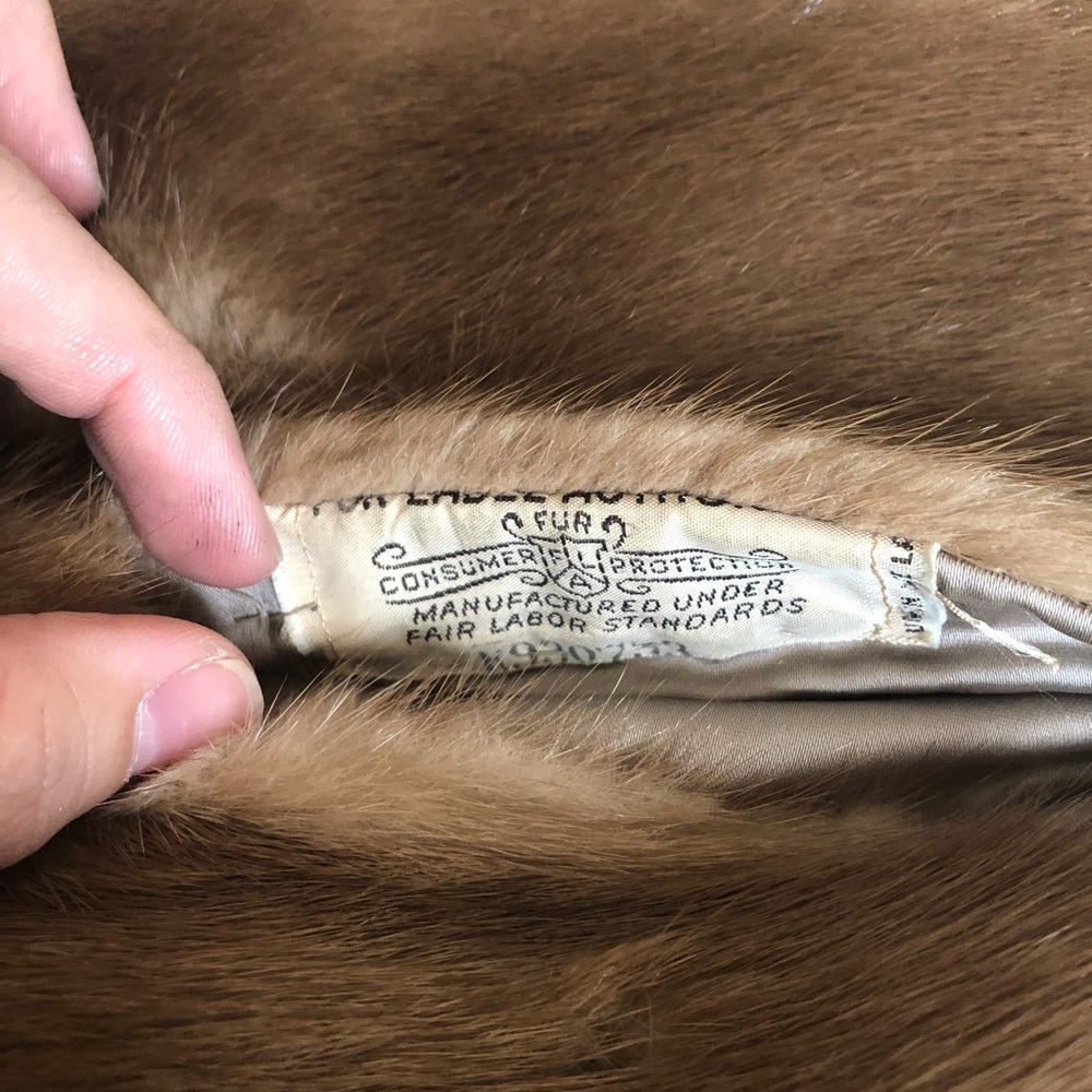 Vintage! Autumn Haze Mink Fur Jacket - Picture 10 of 10